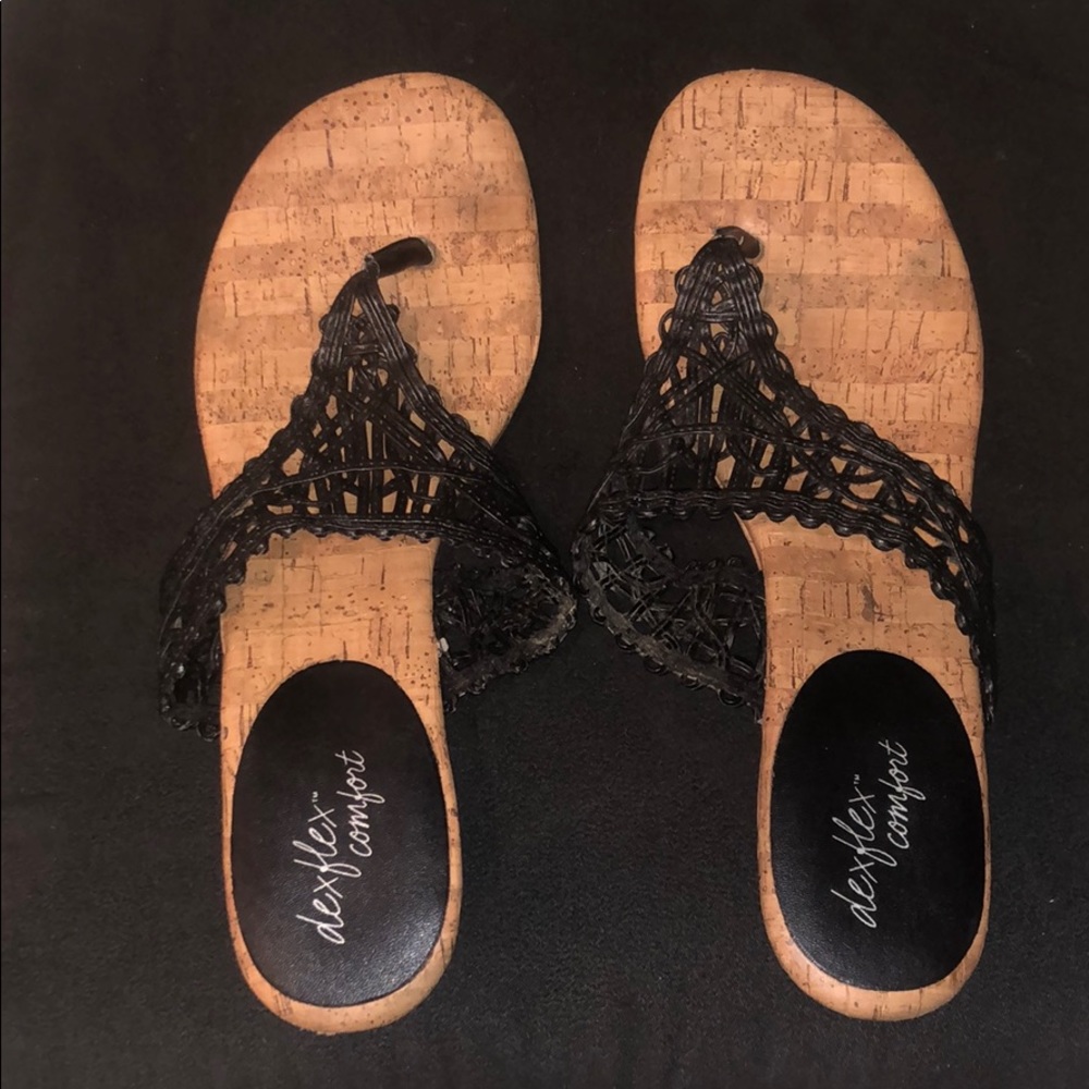 Short Wedge Sandals